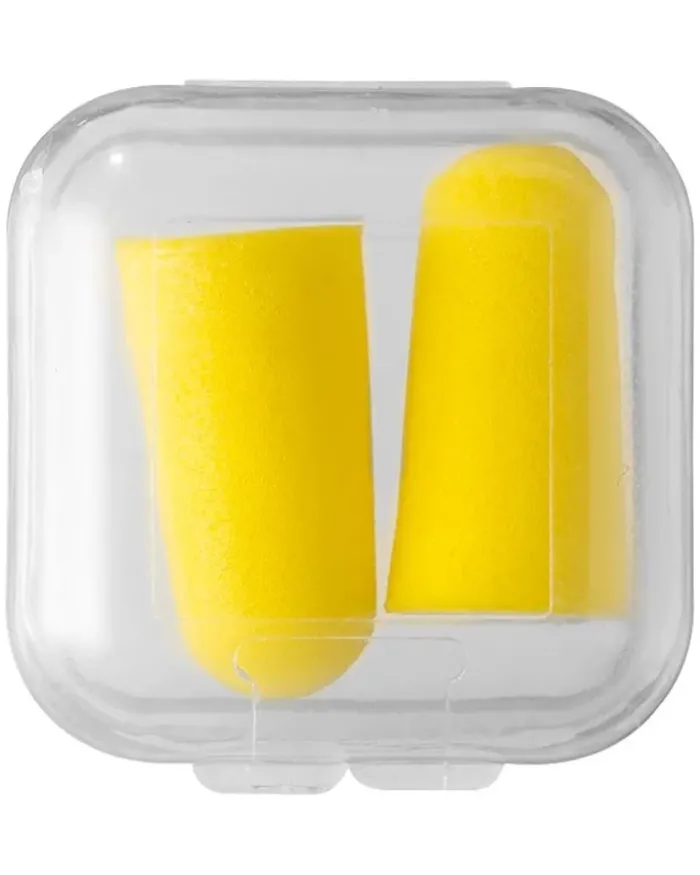 Tappi Serenity con custodia, plastica, azzurri, 3,5x1,5 cm, 10g