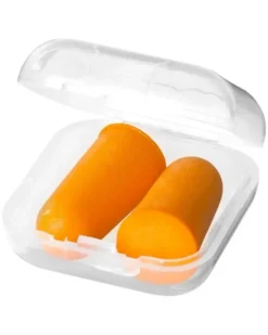 Tappi Serenity con custodia, plastica, azzurri, 3,5x1,5 cm, 10g