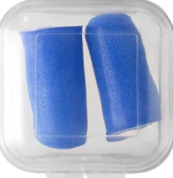 Tappi Serenity con custodia, plastica, azzurri, 3,5x1,5 cm, 10g