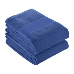 Telo mare cotone 100% 90x150cm con banda opaca stampabile Deluxe