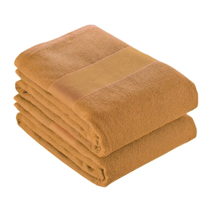 Telo mare cotone 100% 90x150cm con banda opaca stampabile Deluxe