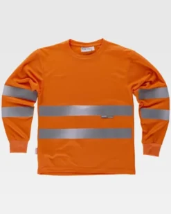 T-Shirt Alta Visibilità Classe 2 Maniche Lunghe