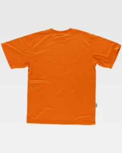 T-shirt alta visibilità Poliestere Manica corta