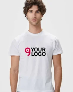 T-shirt 100% Cotone Girocollo Lightweight 130g/m²