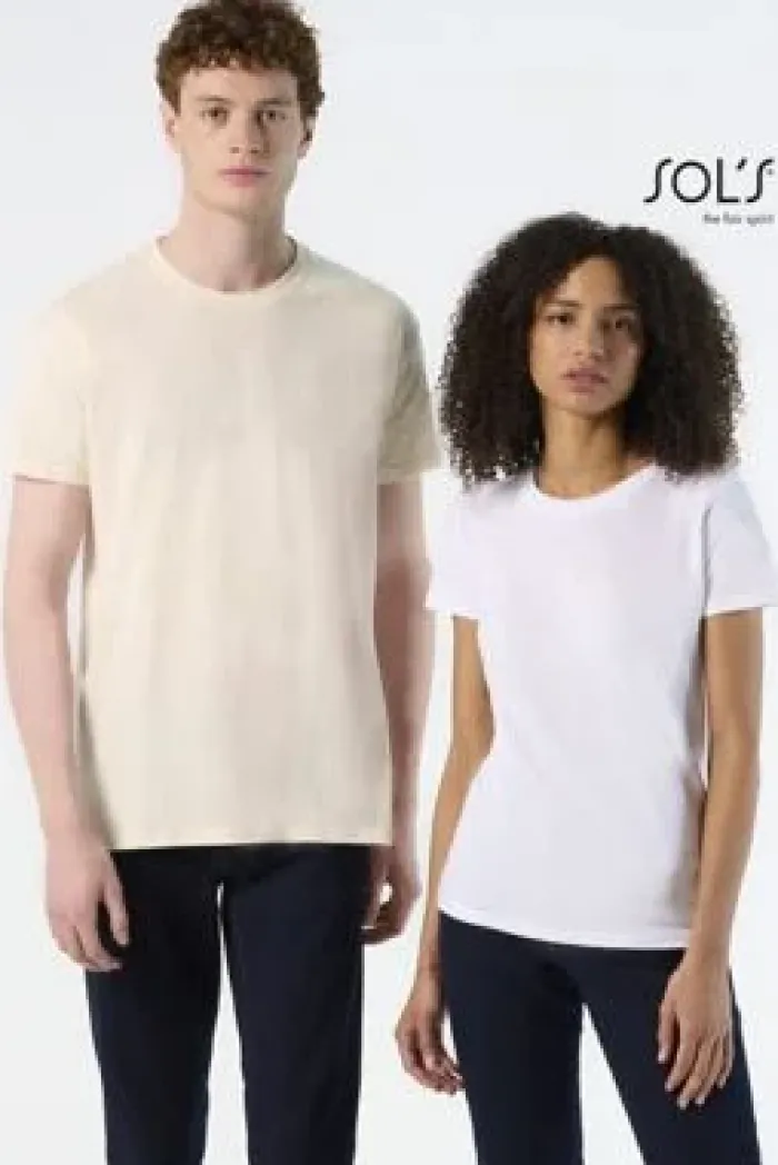 T-Shirt da donna sfiancata 100% cotone
