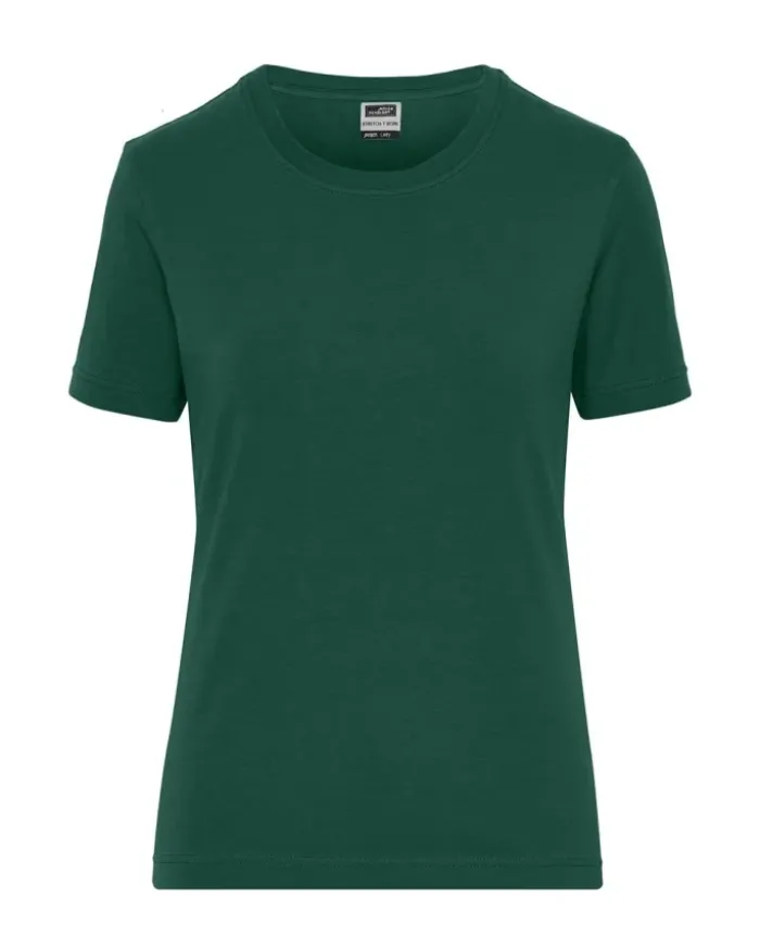 T-shirt Donnacotone bio ring spun elastan colori moda