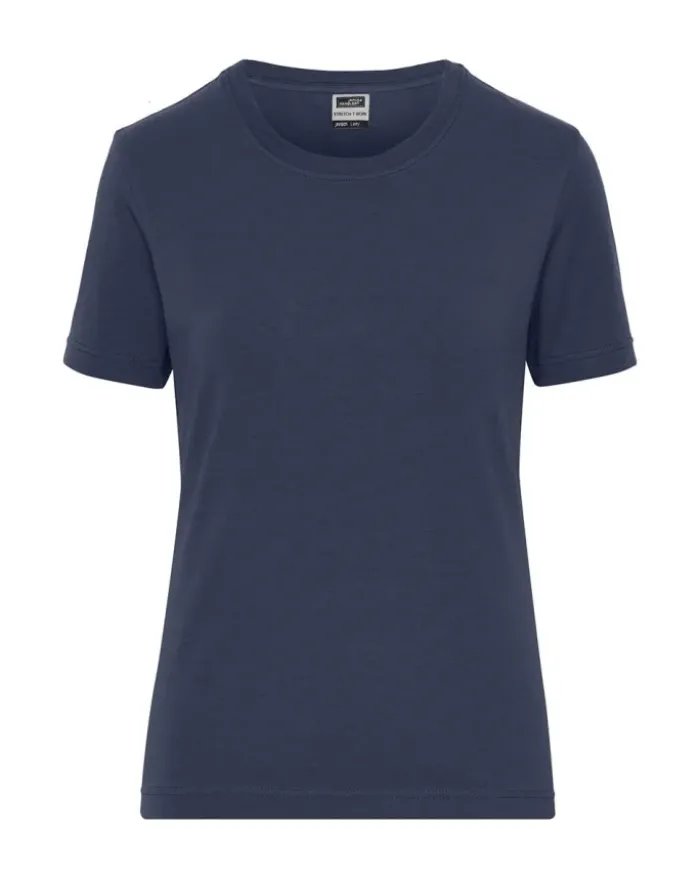 T-shirt Donnacotone bio ring spun elastan colori moda