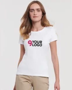 T-shirt Donna Pure Organic Cotone Biologico | Manica Corta Liscia