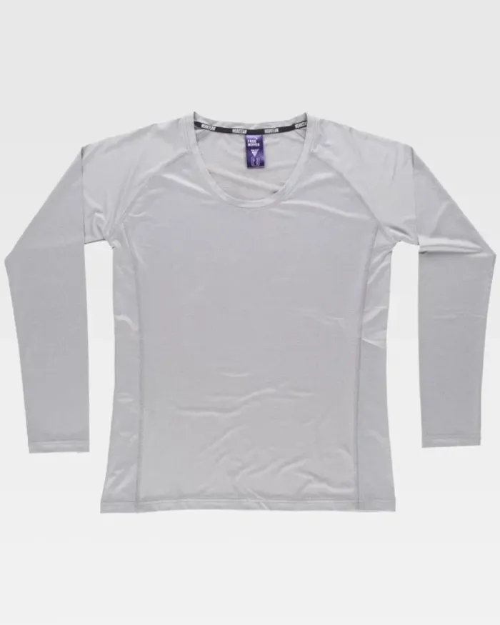 T-shirt Donna Sportiva Raglan Manica Lunga Tecnica