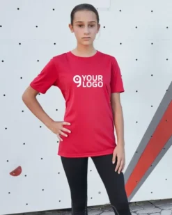 T-shirt Junior Active-T Sportiva Traspirante Poliestere 150g/m²