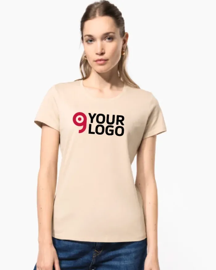 T-shirt manica corta donna girocollo