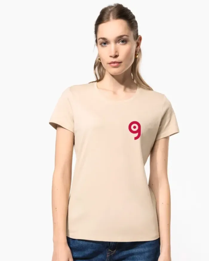 T-shirt manica corta donna girocollo