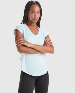 T-shirt tecnica Avus donna raglan, poliestere cotone, regular fit