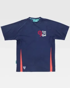 T-shirt tecnica bicolore
