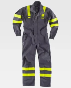 Tuta Técnicos ignifuga antistatica per saldatura con bande riflettenti