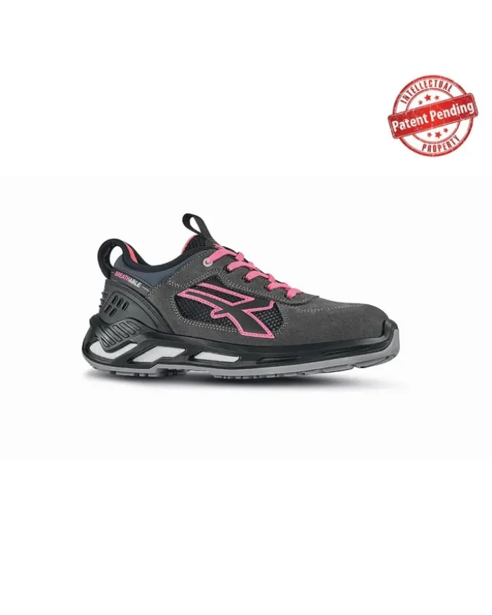 U-Power Kate scarpa antinfortunistica S1P nera leggera e traspirante