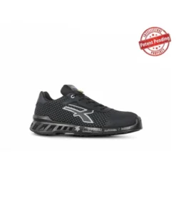 U-Power Logan S3 SRC ESD: Scarpe antinfortunistiche nere leggere
