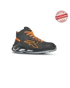 U-Power 360 Scarpa Antinfortunistica Alta Nabuk S3 Antiscivolo