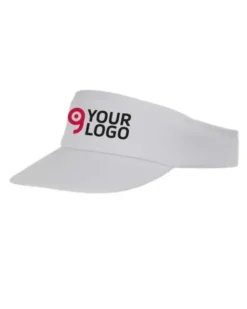 Visiera da sole Hera in cotone, chiusura velcro