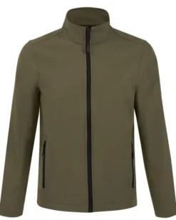Visitor Giacca Softshell 2 Strati Uomo, Casual Fit