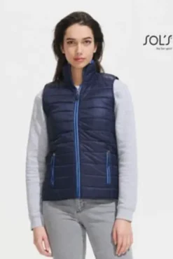 Wave Giacca Donna Senza Maniche Leggera Elegante