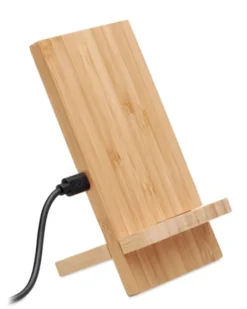 WHIPPY PLUS Caricabatterie Wireless Bamboo Naturale 10W