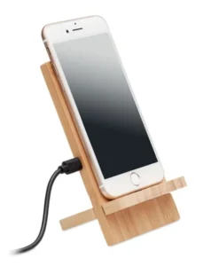 WHIPPY PLUS Caricabatterie Wireless Bamboo Naturale 10W