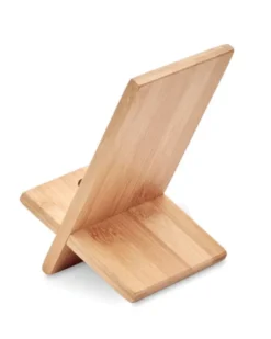 WHIPPY Porta telefono bamboo naturale 4000 mAh, misura 14x8 cm