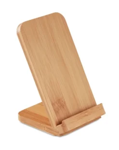 WIRESTAND Caricatore wireless Bamboo 5W doppia bobina, supporto