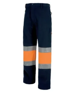 Workshell Pantalone Alta Visibilità Bicolore Cotone EN ISO 20471