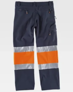 Workshell Pantalone Alta Visibilità Bicolore Cotone EN ISO 20471
