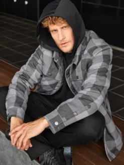 Workwear Check Shirt Jacket