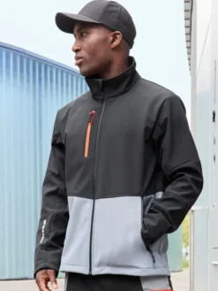 Workwear softshell jacket