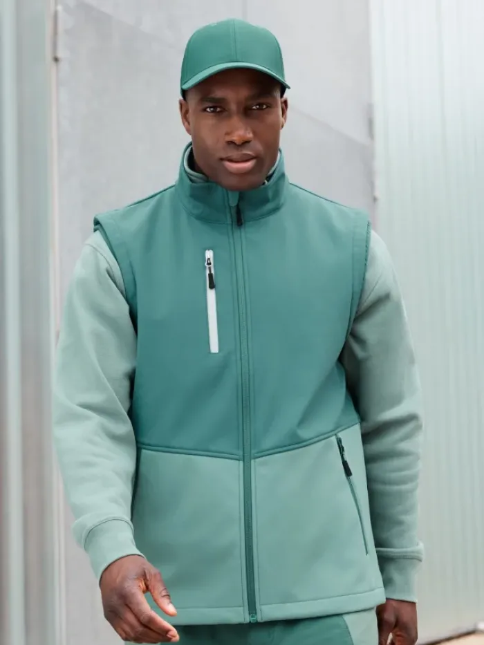 Workwear softshell vest