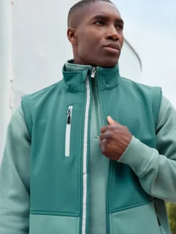 Workwear softshell vest
