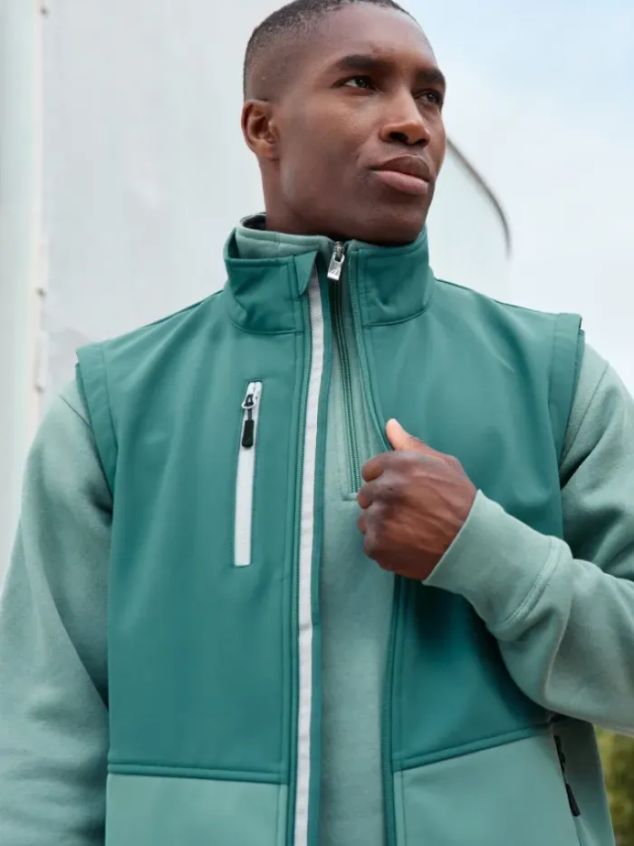 Workwear softshell vest