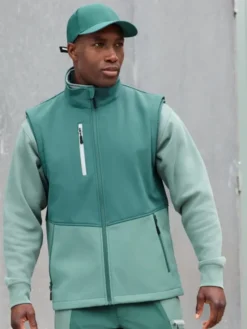 Workwear softshell vest