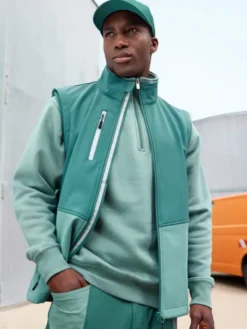 Workwear softshell vest