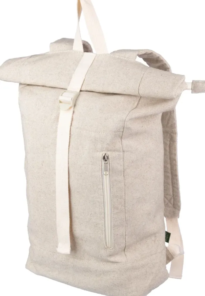 Zaino margarete | canapa | chiusura arrotolabile | 24 l