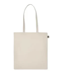 ZIMDE Shopping Bag Cotone Bio 38x42cm OEKO-TEX Manici Lunghi