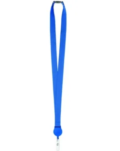 ZIP LANYARD in Poliestere con Badge Estraibile