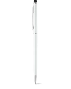 ZOE Penna a Sfera Alluminio con Punta Touch Ø0,8x13,5 cm Argento
