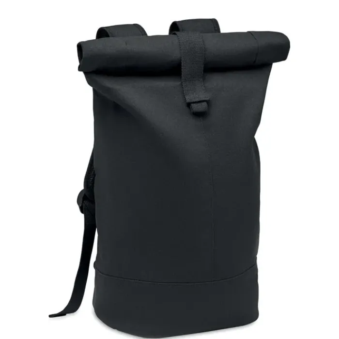 ZURICH ROLL zaino rolltop canvas 340g con schienale imbottito