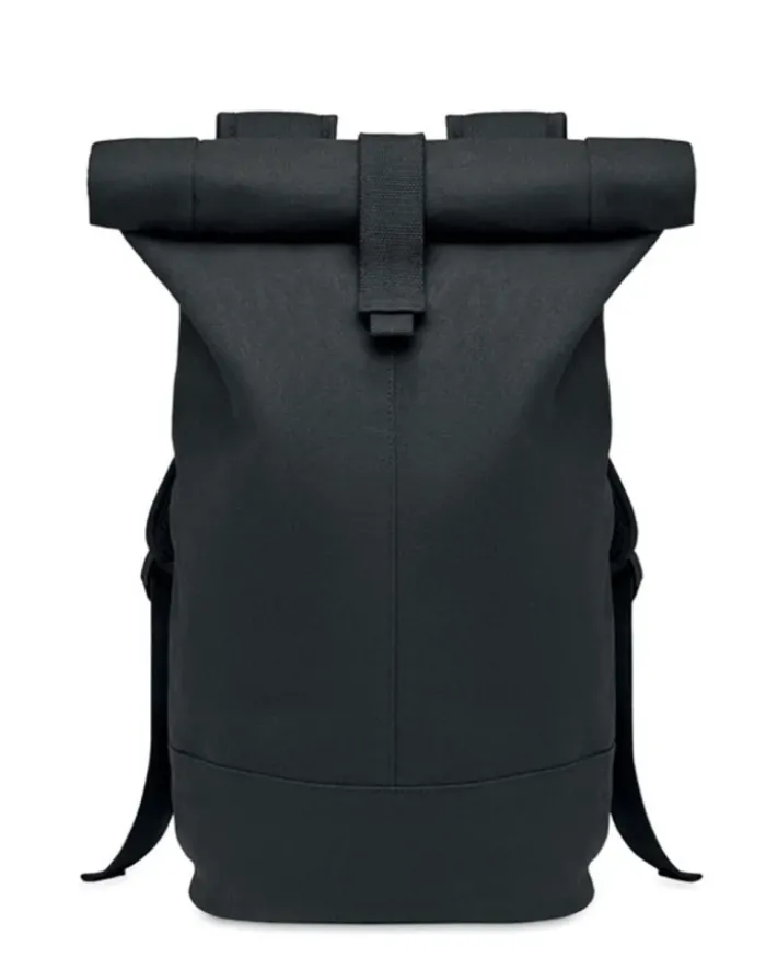ZURICH ROLL zaino rolltop canvas 340g con schienale imbottito